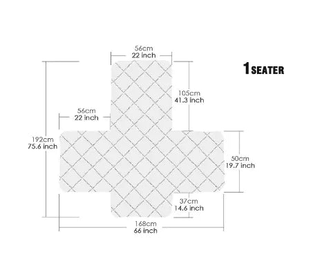 Waterproof Sofa Cover | Anti-Slip, Scratch-Resistant Furniture Protector