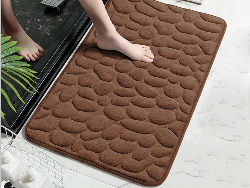 Memory Foam Bath Mat – Non-Slip, Ultra-Absorbent, and Machine Washable