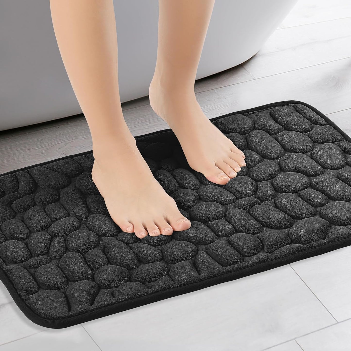 Memory Foam Bath Mat – Non-Slip, Ultra-Absorbent, and Machine Washable