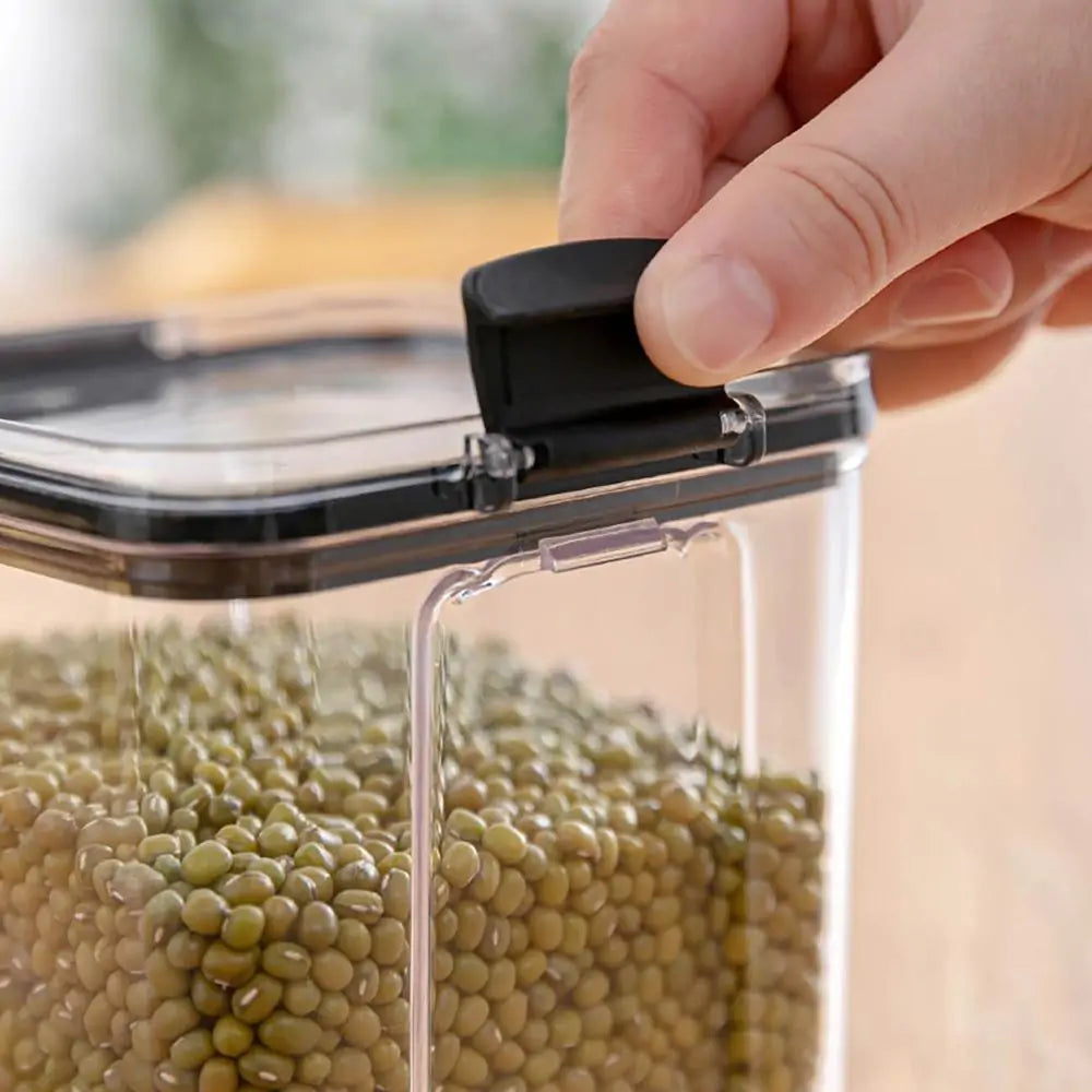 Plastic Food Storage Containers | Airtight, BPA-Free, Stackable Kitchen Organizer