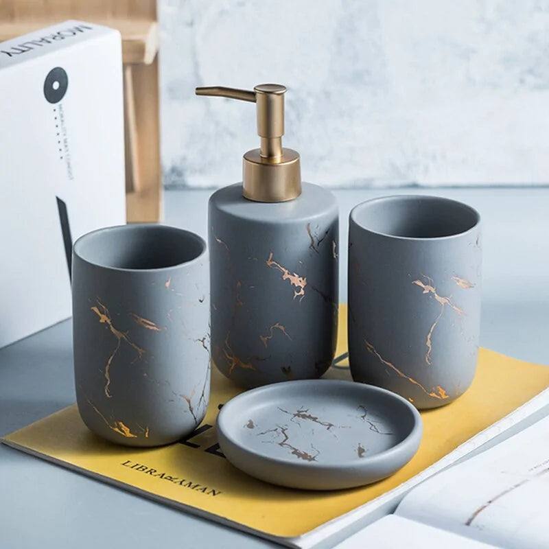 Ceramic Eco-Friendly Bathroom Accessories – Stylish & Sustainable Décor