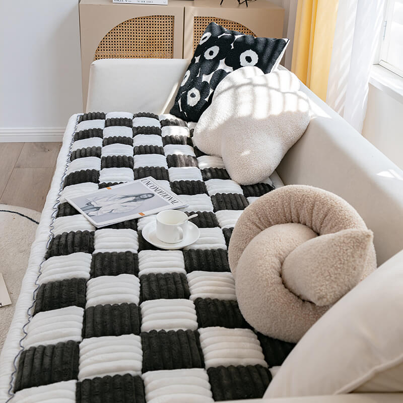 Stylish Pet-Proof Sofa Cover | Spill-Resistant Couch Protector