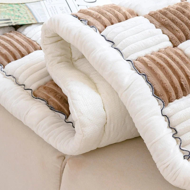 Stylish Pet-Proof Sofa Cover | Spill-Resistant Couch Protector