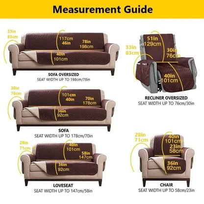 Waterproof Sofa Cover | Anti-Slip, Scratch-Resistant Furniture Protector