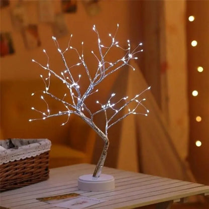 Copper Wire Christmas Tree | Elegant Holiday Decor with Warm Festive Glow