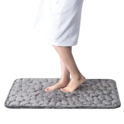 Memory Foam Bath Mat – Non-Slip, Ultra-Absorbent, and Machine Washable