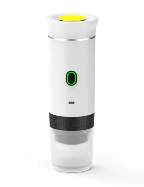 "Wireless Capsule Coffee Maker – Compact, Portable, and Effortless Brewing Anywhere"