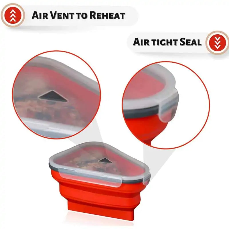 Revolutionize Pizza Storage with the Foldable Pizza Pack Container