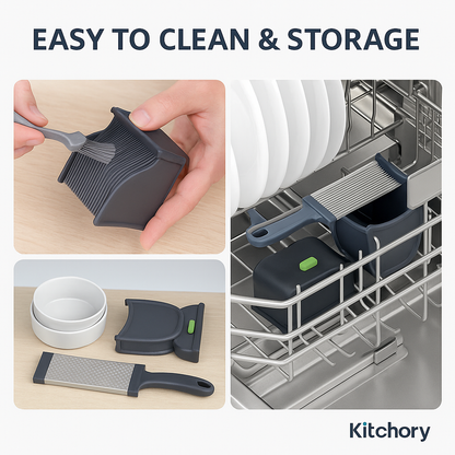 Kitchory Fresh Meat Slicer – 17 Stainless Steel Blades, Adjustable 2mm & 4mm Thickness, Dishwasher-Safe, Compact Design