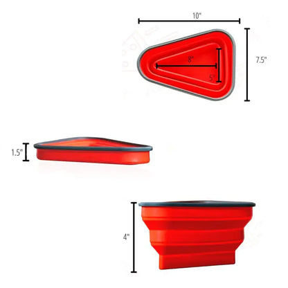 Revolutionize Pizza Storage with the Foldable Pizza Pack Container