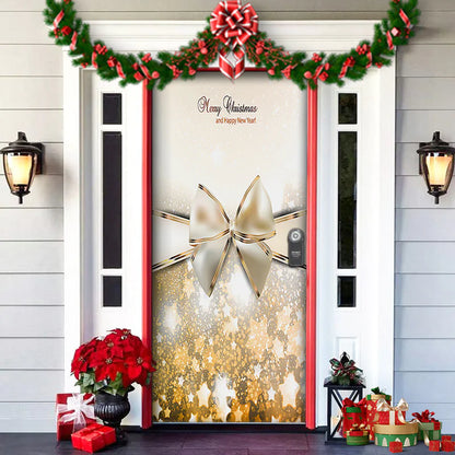 "Christmas Door Decoration | American Style Woven Tapestry – Multiple Colors"