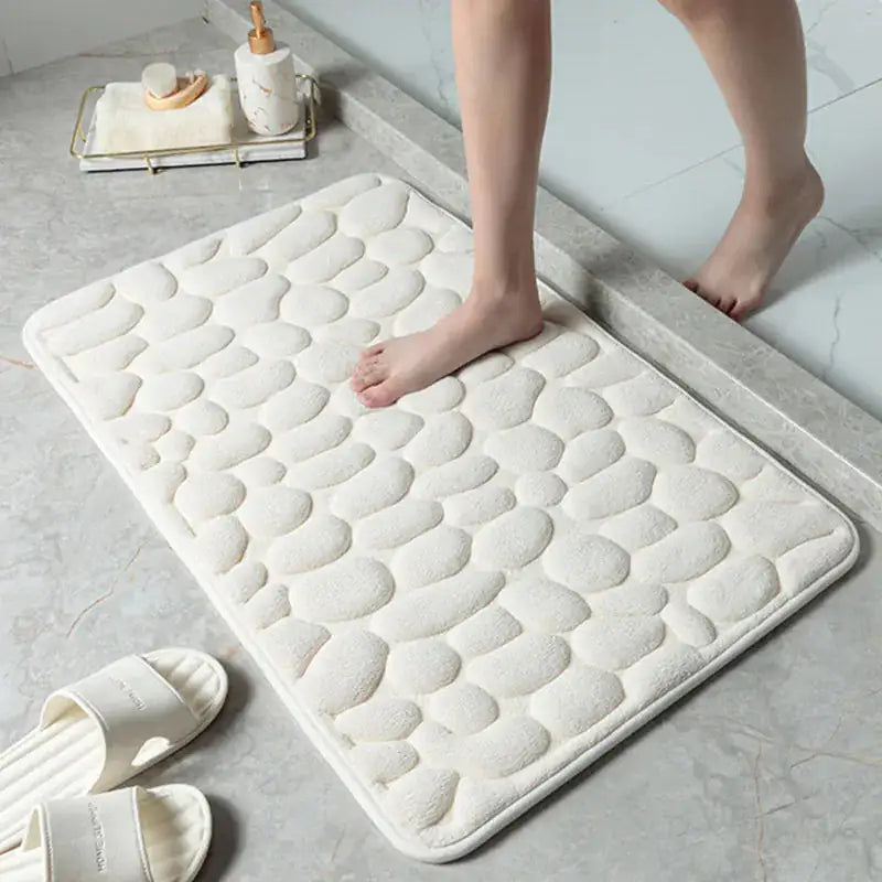 Memory Foam Bath Mat – Non-Slip, Ultra-Absorbent, and Machine Washable