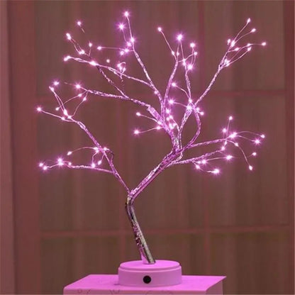 Copper Wire Christmas Tree | Elegant Holiday Decor with Warm Festive Glow